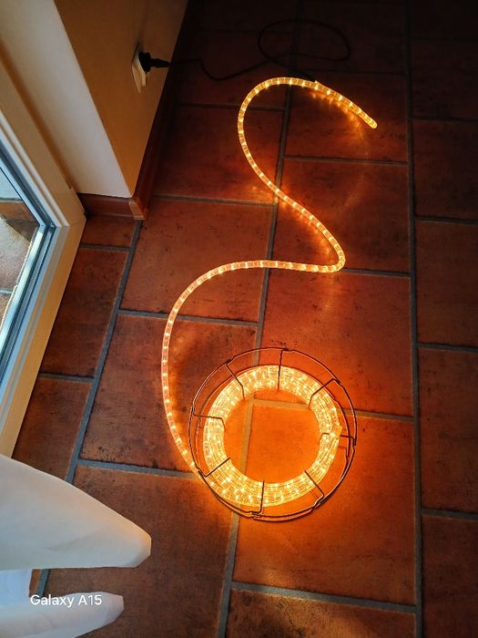 Światełka węże choinkowe ozdobne