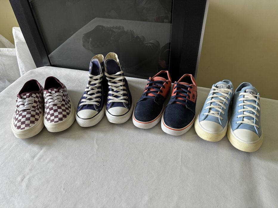 Кеди 40-40,5 оригінал vans dc converse