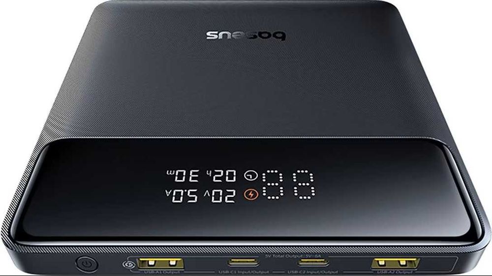 Оригінал Павер Baseus 20000 mAh 100W 5A Blade H1 Power Bank павербанк