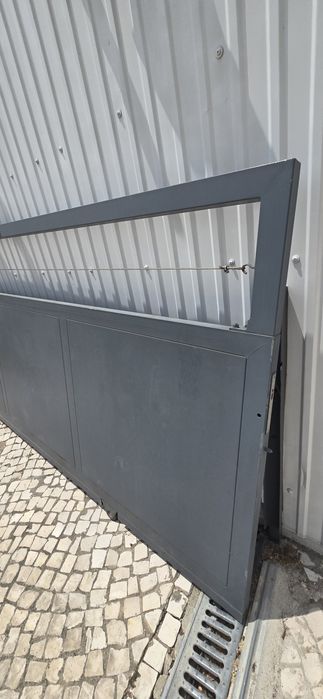 Portão  grande + motor
