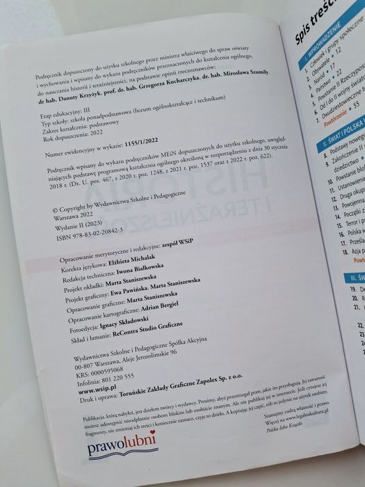 HIT Historia i teraźniejszość 1 WSiP zakres podstawowy