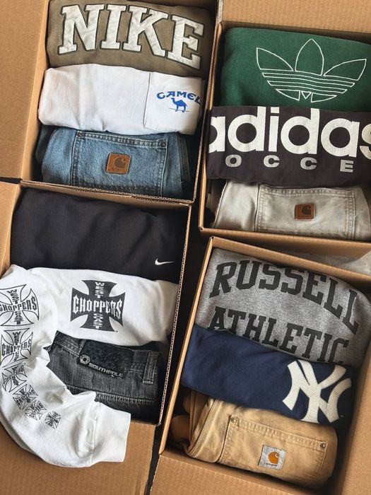 Таємничі бокси з брендовим одягом Mystery Box, lonsdale, nike харік