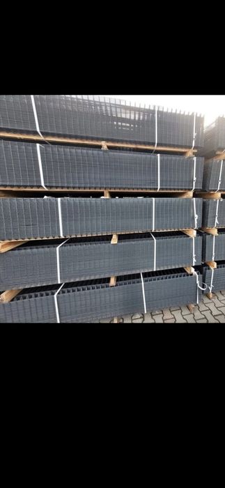 slupek Ogrodzenia panelowego 60x40 6x4 1.2mm antracyt 200cm 2m