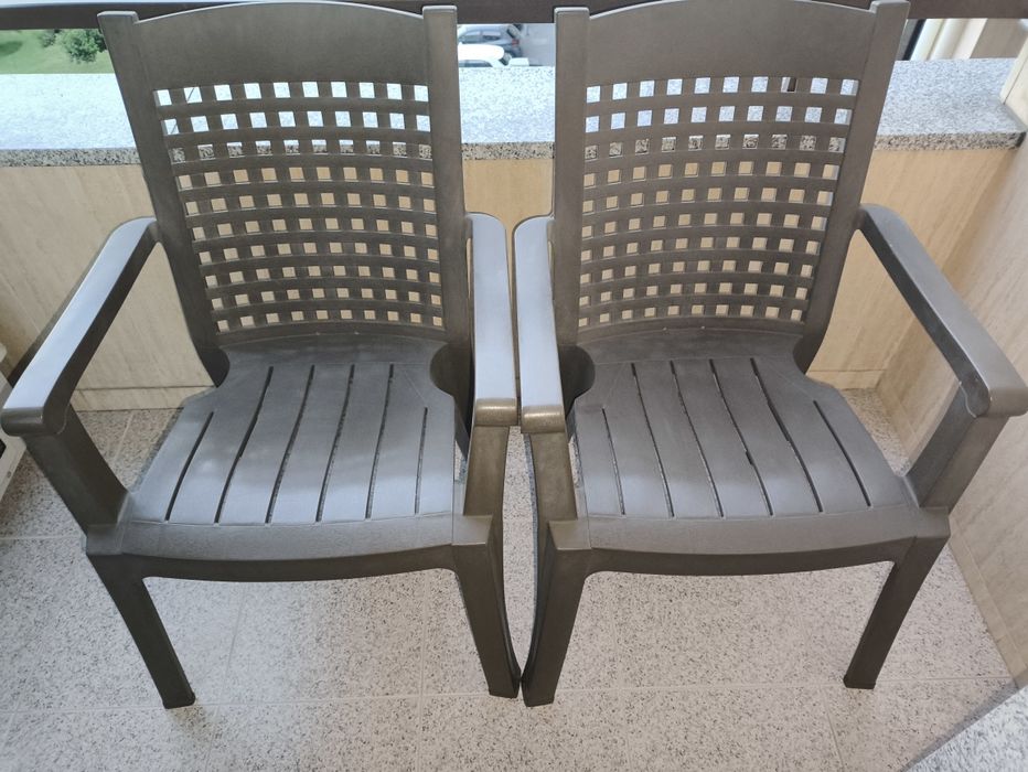 Cadeiras de Exterior Lindíssimas e Confortáveis -Material de Qualidade