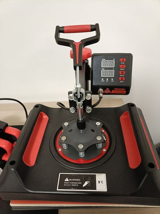 VEVOR Prensa Térmica 5 em 1 (29x38) NOVA