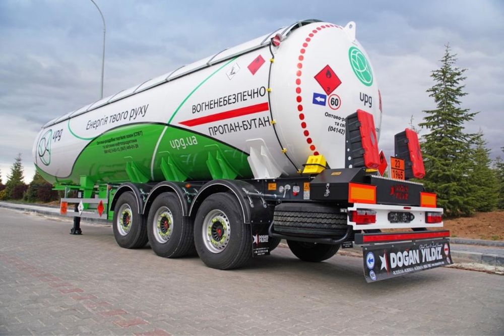 Новий Напівпричіп газовоз DOGAN YILDIZ LPG 45 м³
