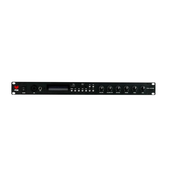 Amplificador Audio Estéreo FXSA‑141 – 2×70W RMS, Bluetooth, USB, Rádio