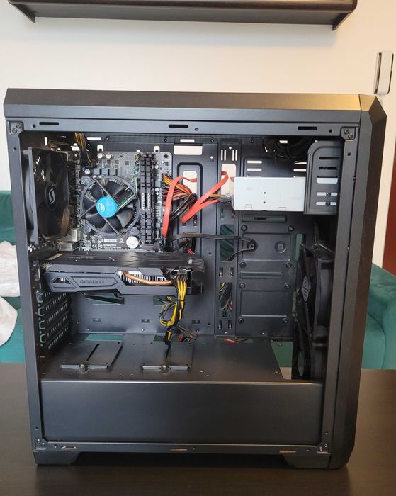 Komputer PC GTX1050ti i5-7400 RAM DDR4 16gb 3000mhz 256gb SSD 1TB HDD