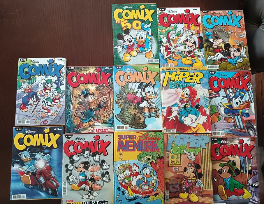 Vendo bandas desenhadas diversas Disney(3)