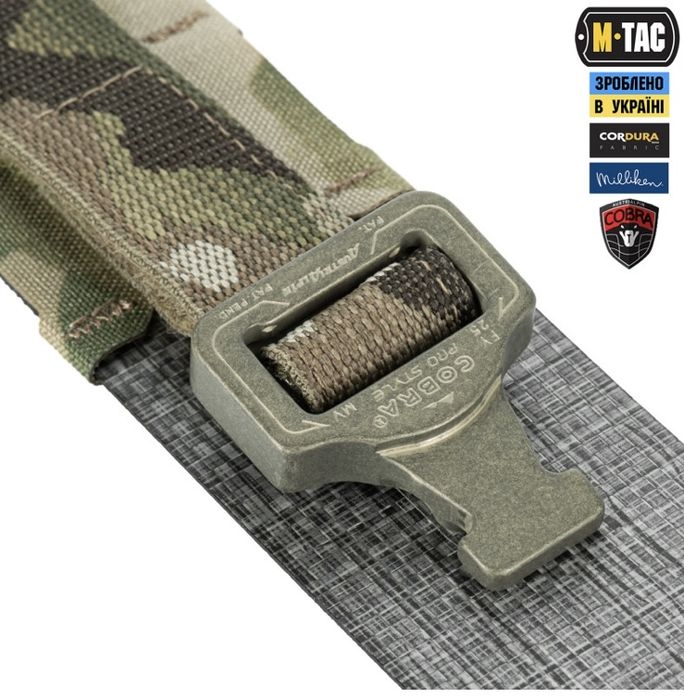 Стрілецький пояс M-TAC Tiger Belt Cobra Bulle Multicam