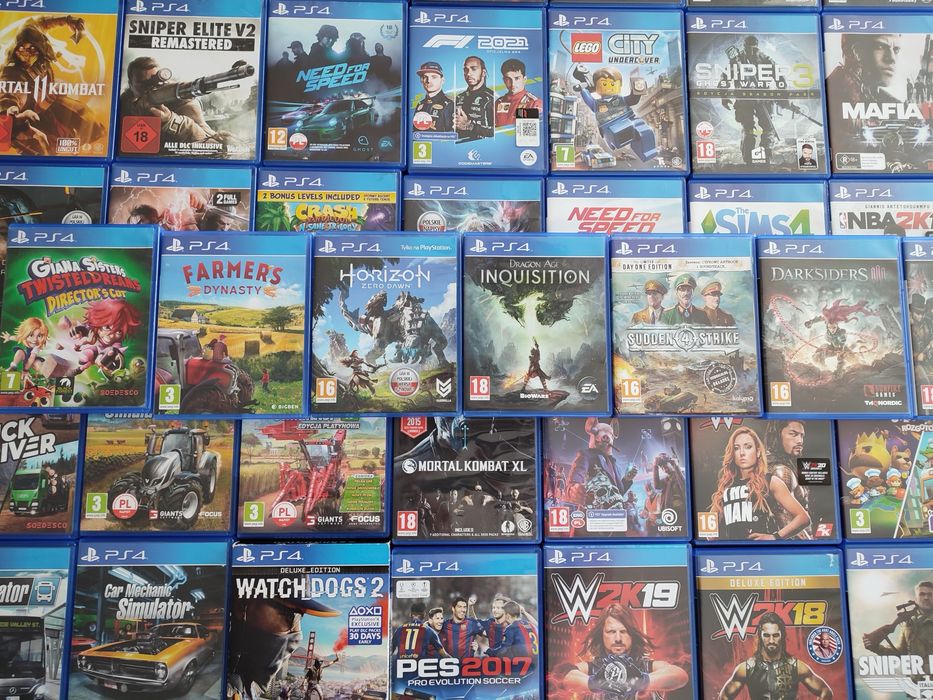 Gra Ps4 Gry PlayStation 4 LEGO Sniper Diablo GOW Farming Simulator Hit