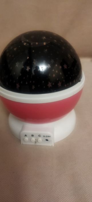 Нічний світильник зоряне небо з блоком живлення