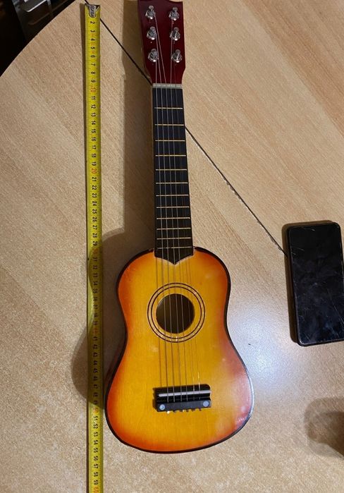 Gitara Strunowa Zabawka dla Dziecka Duża Kostka Pokrowiec
