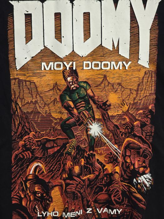 Футболка Barricade DOOM мерч український бренд L