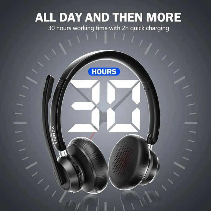 Słuchawki bezprzewodowe Seenda Wireless Headset z mikrofonem