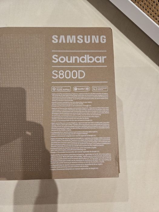 Samsung Soundbar Ultra Slim S800D