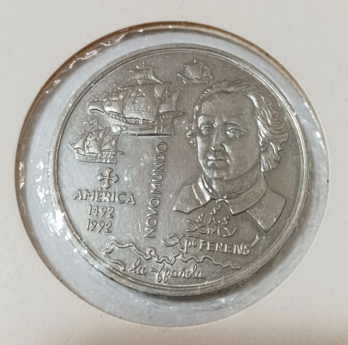 Moedas em Prata comemorativass