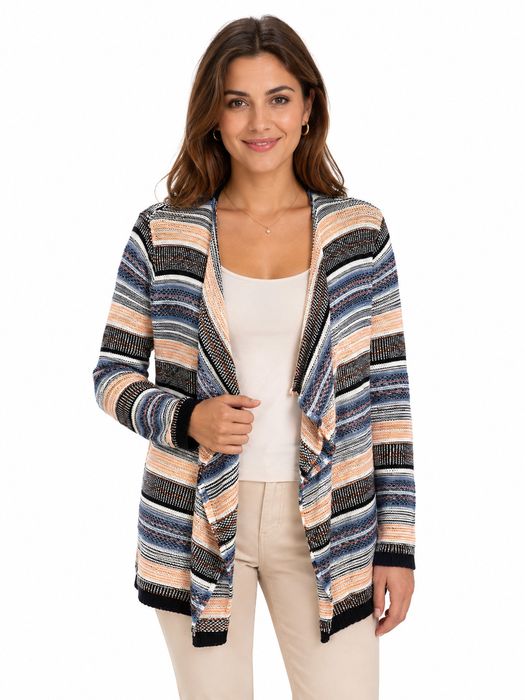 Sweter Wielokolorowy Paski S