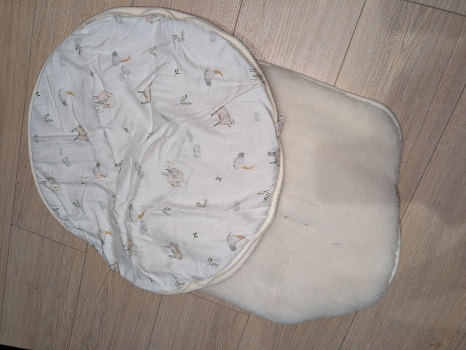 Śpiworek do fotelika samochodowego layette merino
