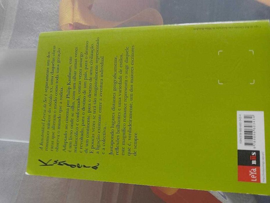 A insustentável leveza do ser - Milan Kundera