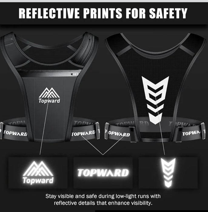 Colete corrida caminhada Topward