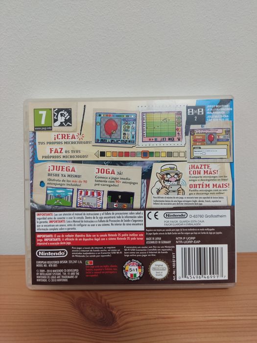 Jogo Wario Ware D.I.Y. para Nintendo DS