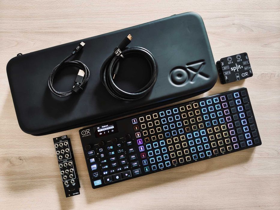Sekwencer OXI One MKII (czarny) + Pipe + Split MKII / stan idealny / faktura VAT