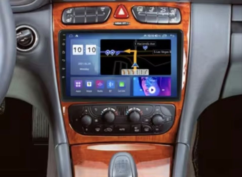 Rádios android Mercedes w203 primeira e segunda geração entre outros,  NOVOS