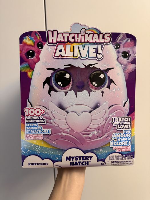 Інтерактивна іграшка яйце сюрприз Хетчималс Hatchimals Alive Mystery