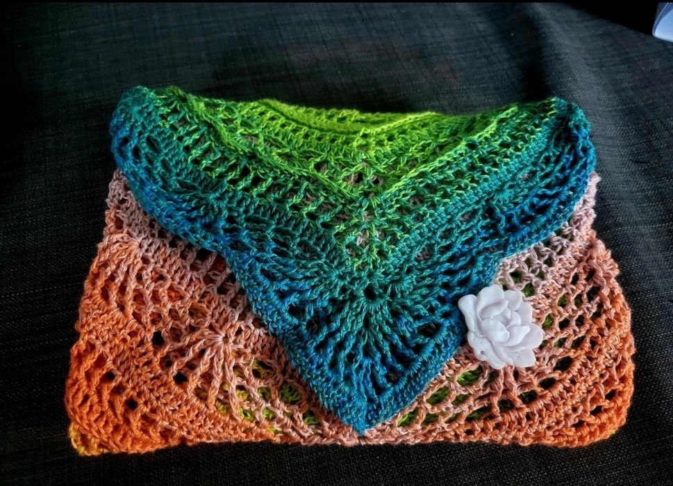 Chusta ombre handmade