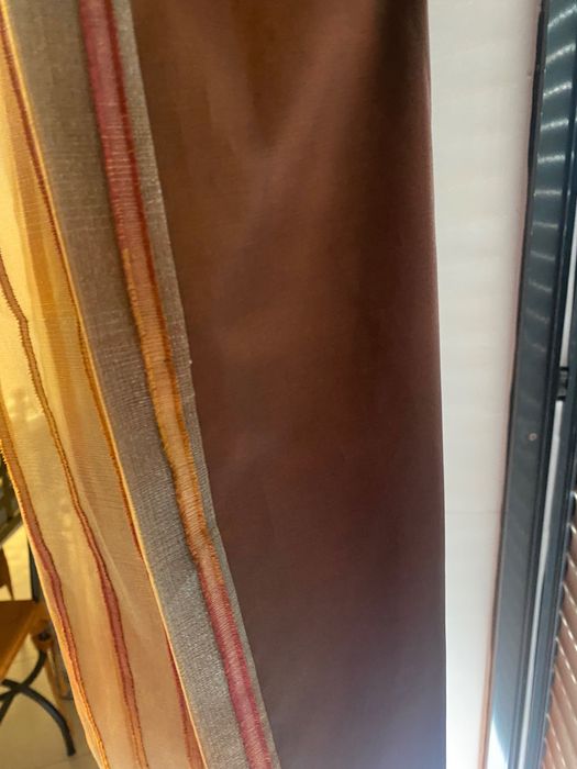 Cortinados com forro manufaturados