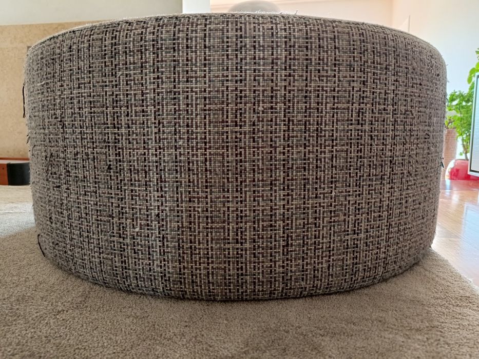 Pouf  ROHE Estofado em tecido