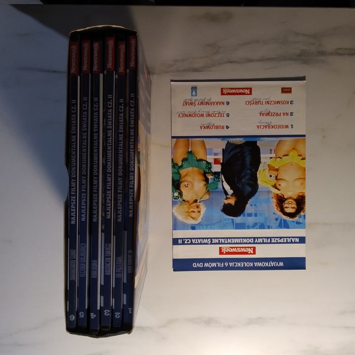 kolekcja DVD Newsweek Najlepsze filmy dokumentalne świata CZ. II