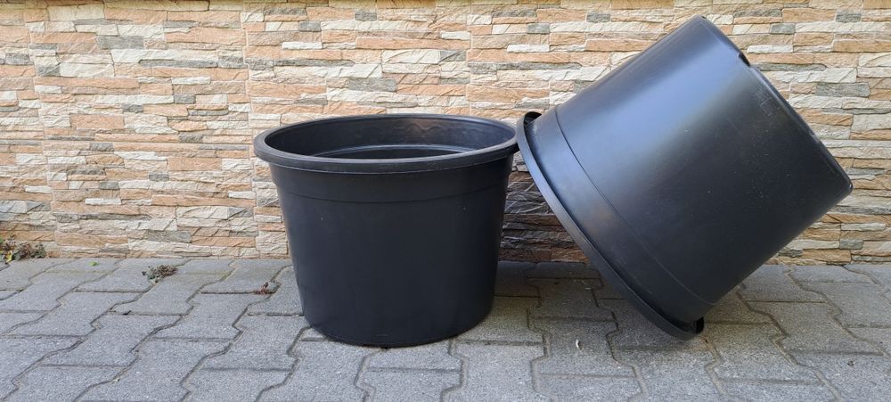Doniczki 50 L śr. 49cm GRUBE SZEROKIE mrozoodporne