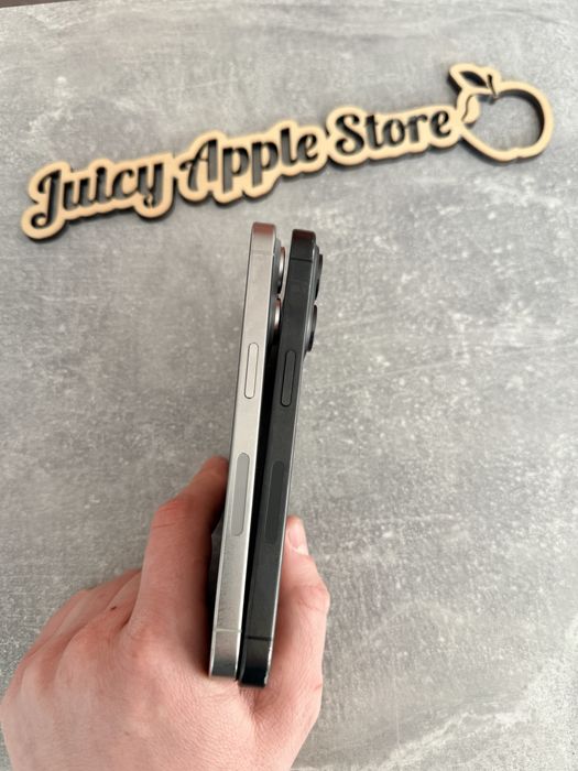 iPhone 15 Pro 512gb Silver & Black Titanium! Крутий айфон по гарній ціні!