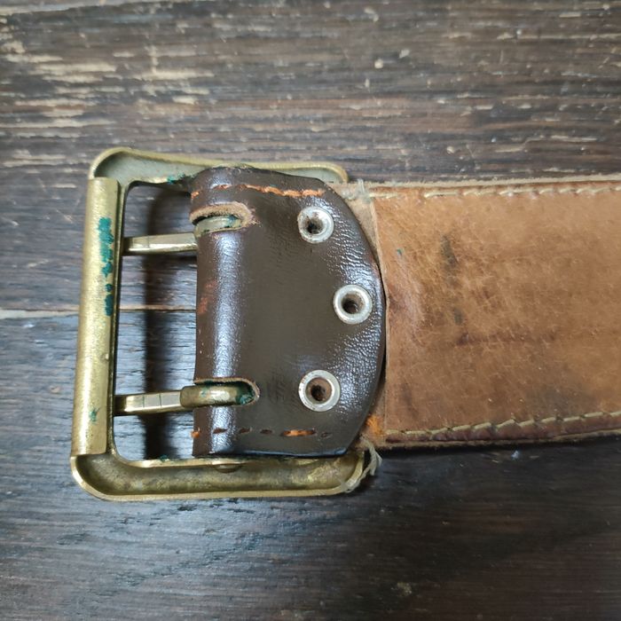 Кожаный офицерский ремень СССР