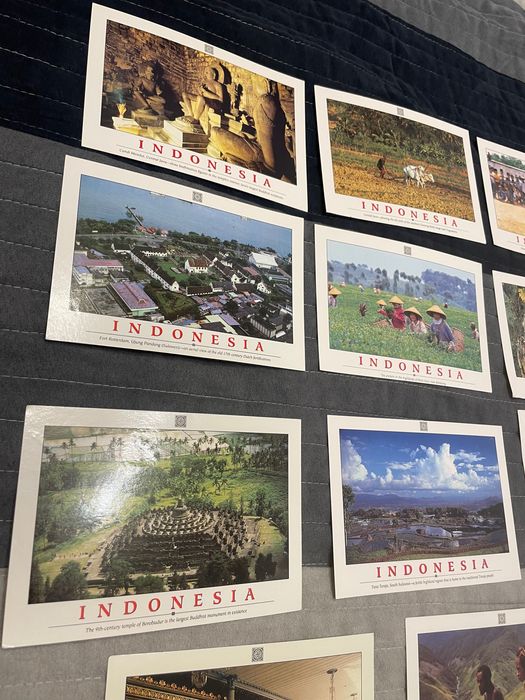 Kolekcja zestaw pocztówek Indonezja Bali 14 szt.