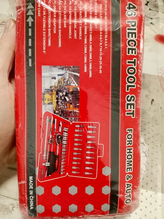 Caixas de ferramentas 46pcs novas460850946901299200