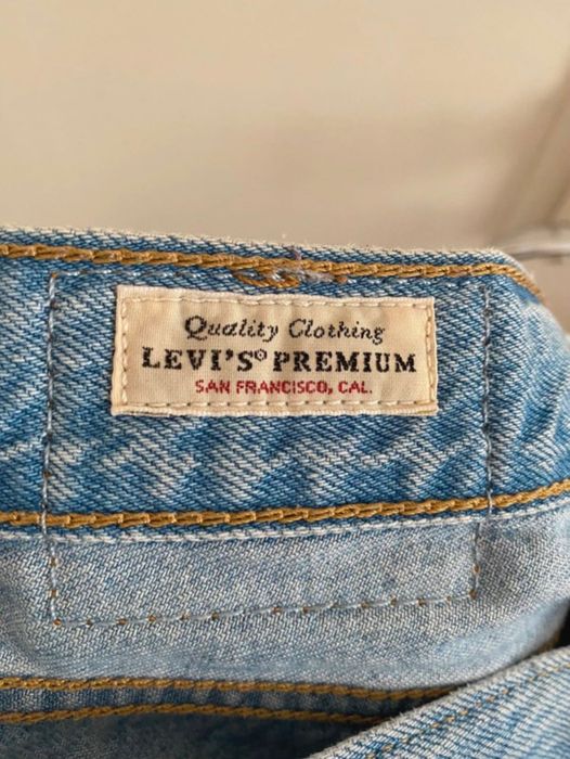 Jeans flare cropped levis