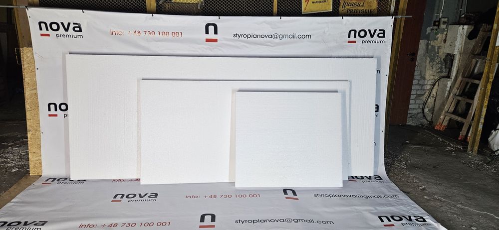 Styropian w dużych płytach duży format 300x100 300x120 wysyłka