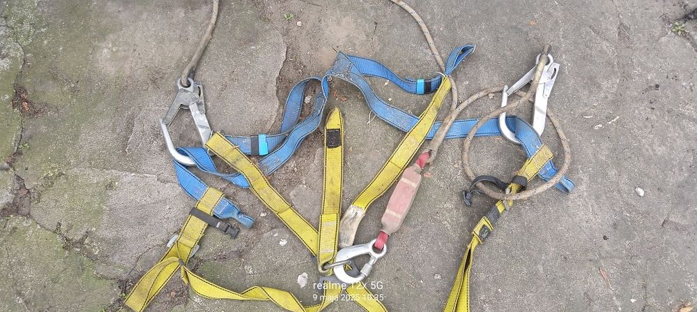 Szelki bezpieczeństwa na wysokośc