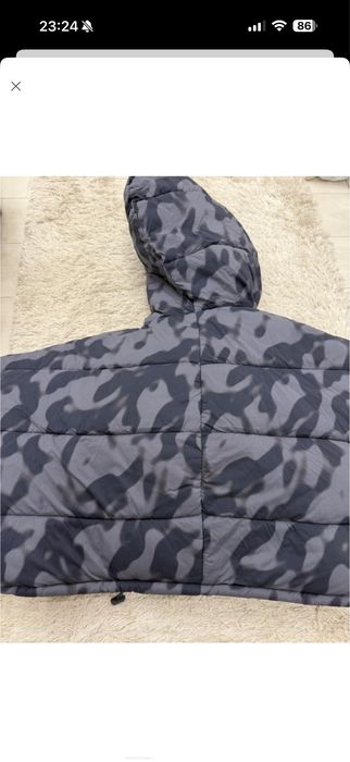 жіночий пуховік  Calvin Klein Print Wrap Puffer
