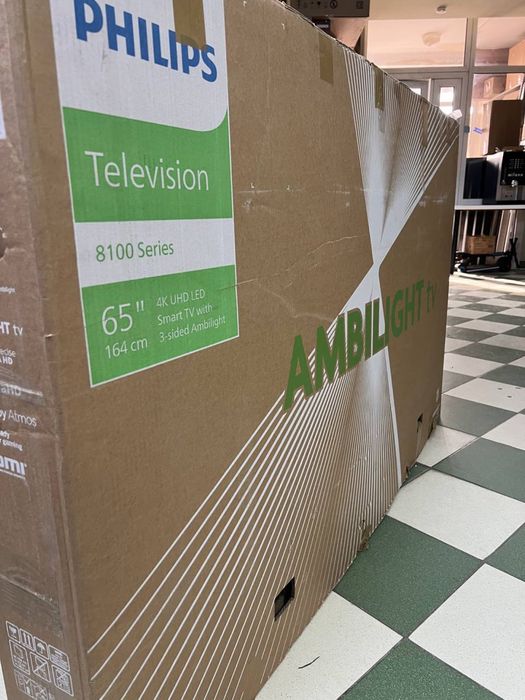 ТОП телевізор Philips 65PUS8109/12 4K ambilight