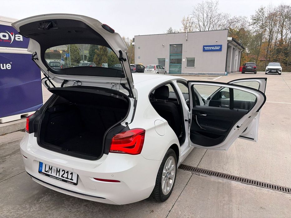 BMW Seria 1 Biała Perła  LEDY-NAWIGACJA-OPŁACONY z Niemiec