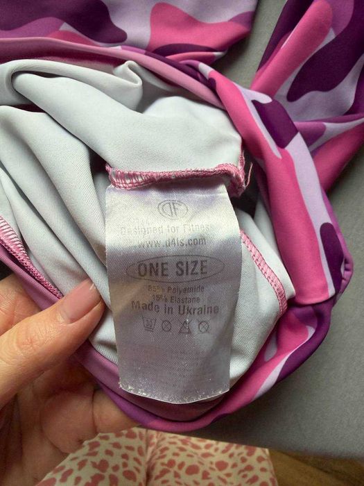 Спортивний топ з рукавами, розмір S