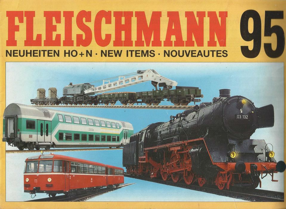 Catálogo FLEISCHMANN 1995 - comboios