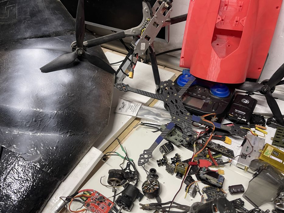 Рама двигатель vtx gps fpv контролеры самолеты