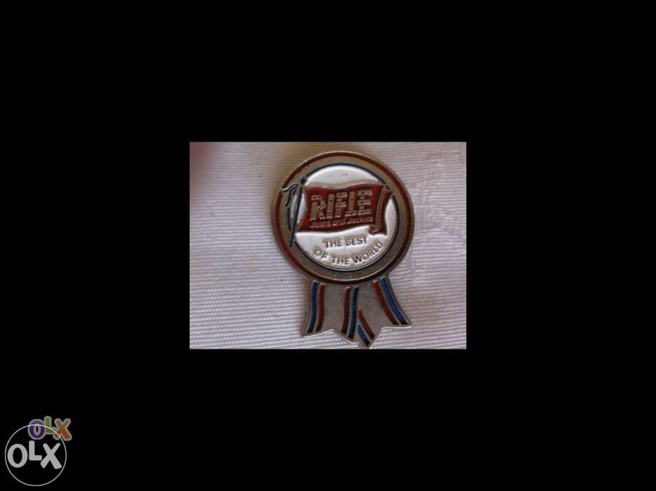 Colecção de pins rifle