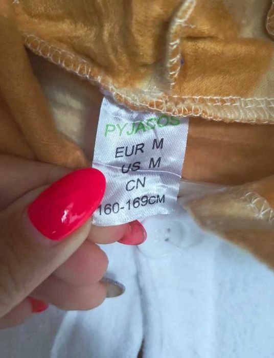 Przebranie piżama żyrafa