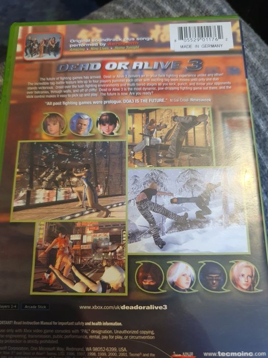 Dead or alive 3 xbox